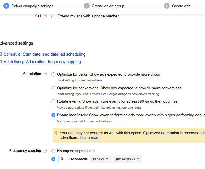 Configuring Ad Delivery