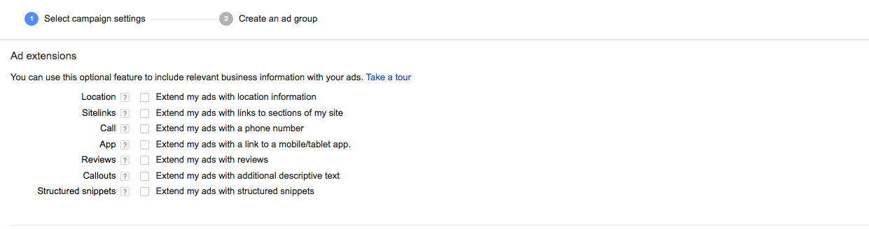 AdWords PPC Ad Extensions