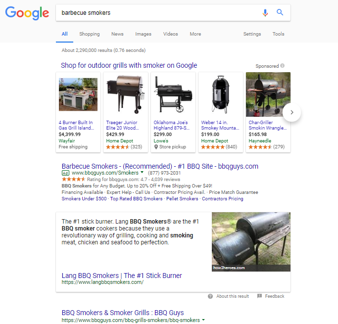 Google SERPS