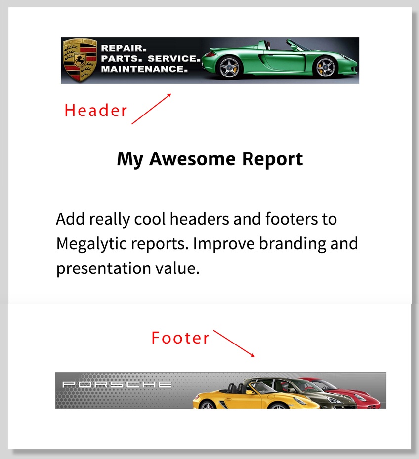 Megalytic Headers and Footers