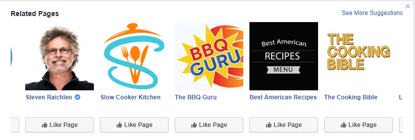 Facebook Related Pages
