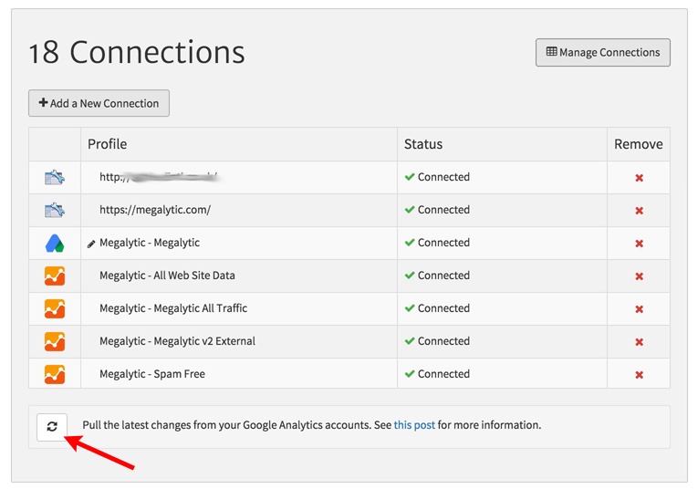 Synchronize Google Analytics Segments with Megalytic