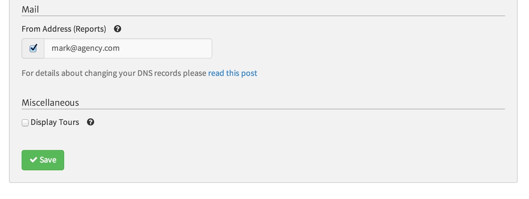 Megalytic's White Label Email Feature