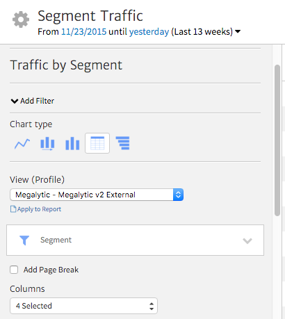 Megalytic Widget Editor Options